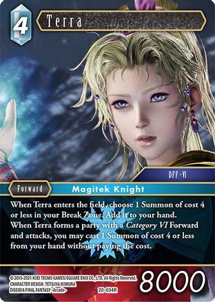 Terra (20-034R) - Dawn of Heroes