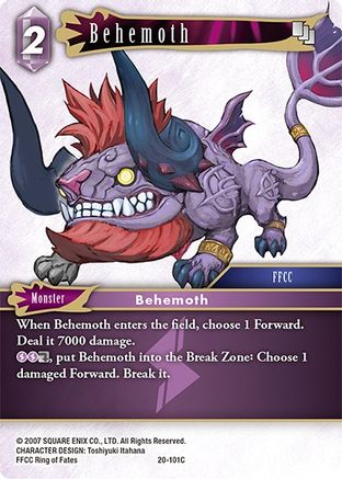Behemoth (20-101C) - Dawn of Heroes Foil