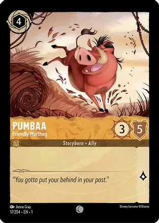 Pumbaa - Friendly Warthog / Common / LOR1