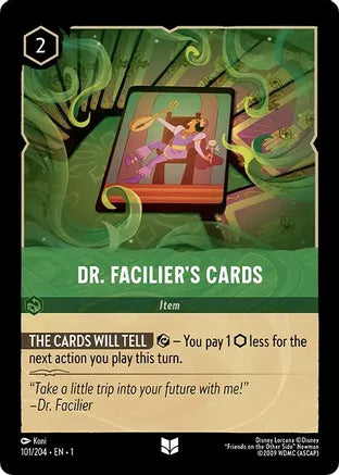 Dr. Facilier's Cards / Uncommon / LOR1
