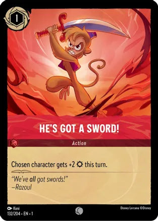 He's Got A Sword! / Common / LOR1