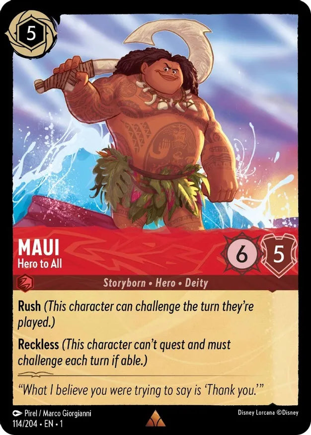 Maui - Hero to All / Rare / LOR1