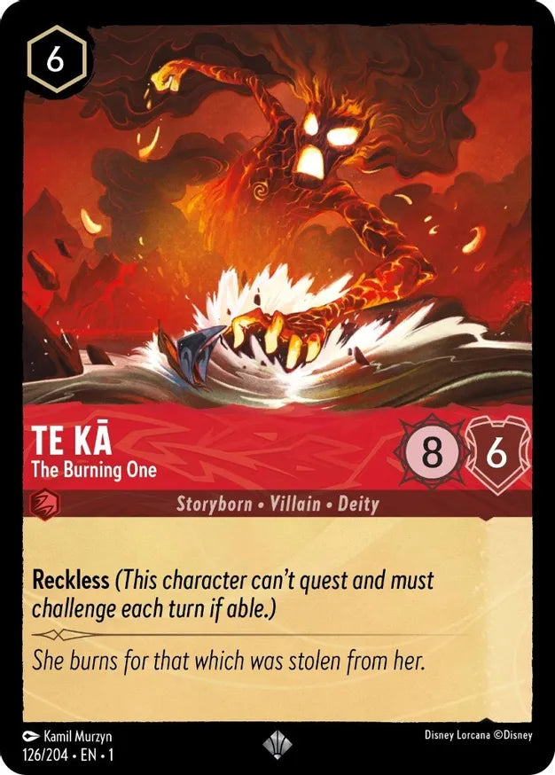 Te Ka - The Burning One / Super Rare / LOR1