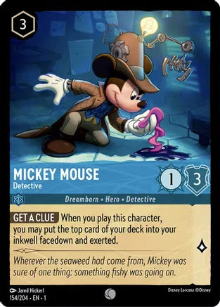 Mickey Mouse - Detective / Common / LOR1