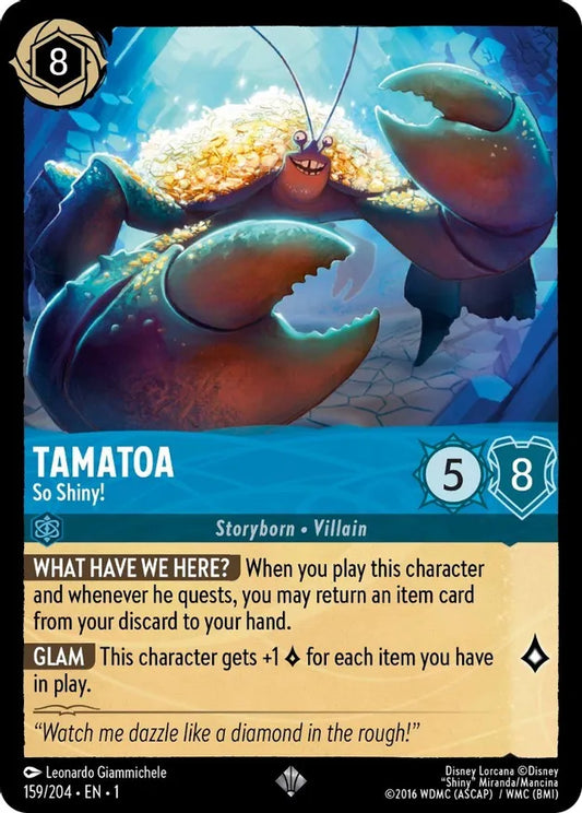 Tamatoa - So Shiny! / Super Rare / LOR1