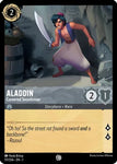 Aladdin - Cornered Swordsman / Common / LOR1