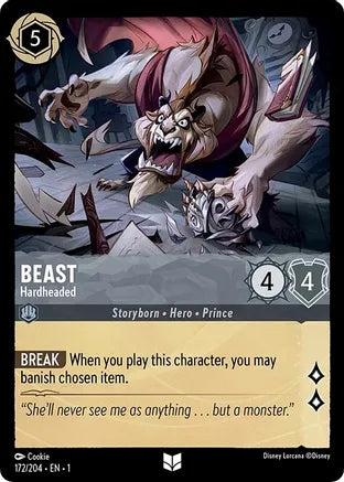 Beast - Hardheaded  / Uncommon / LOR1