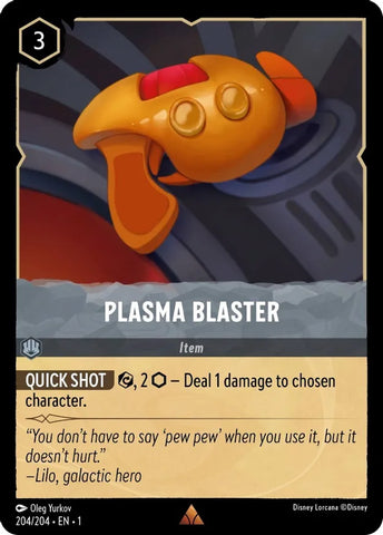 Plasma Blaster / Rare / LOR1