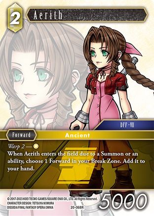 Aerith (20-068R) - Dawn of Heroes Foil
