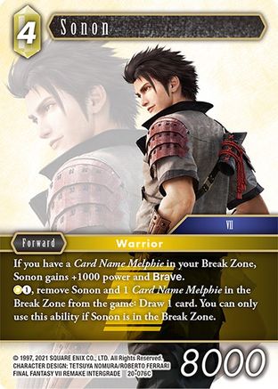 Sonon (20-076C) - Dawn of Heroes