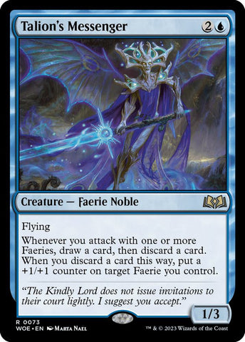Talion's Messenger / WOE (FOIL)