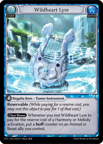 Wildheart Lyre / Rare / FTC
