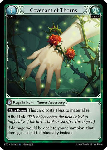 Covenant of Thorns / Rare / FTC (FOIL)