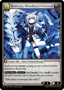 Bedivere, Woodland Overseer / Super Rare / FTC