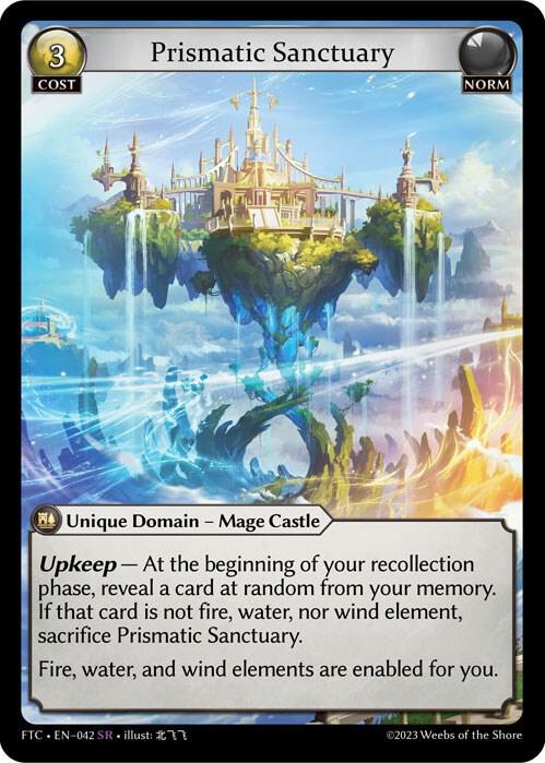 Prismatic Sanctuary / Super Rare / FTC