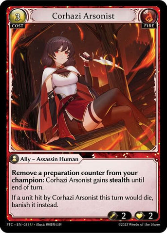 Corhazi Arsonist / Uncommon / FTC