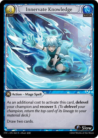 Innervate Knowledge / Rare / FTC (FOIL)