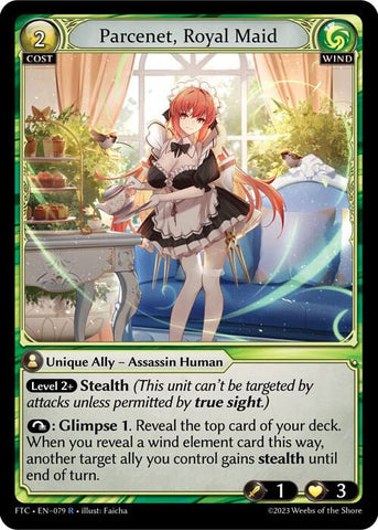 Parcenet, Royal Maid / Rare / FTC