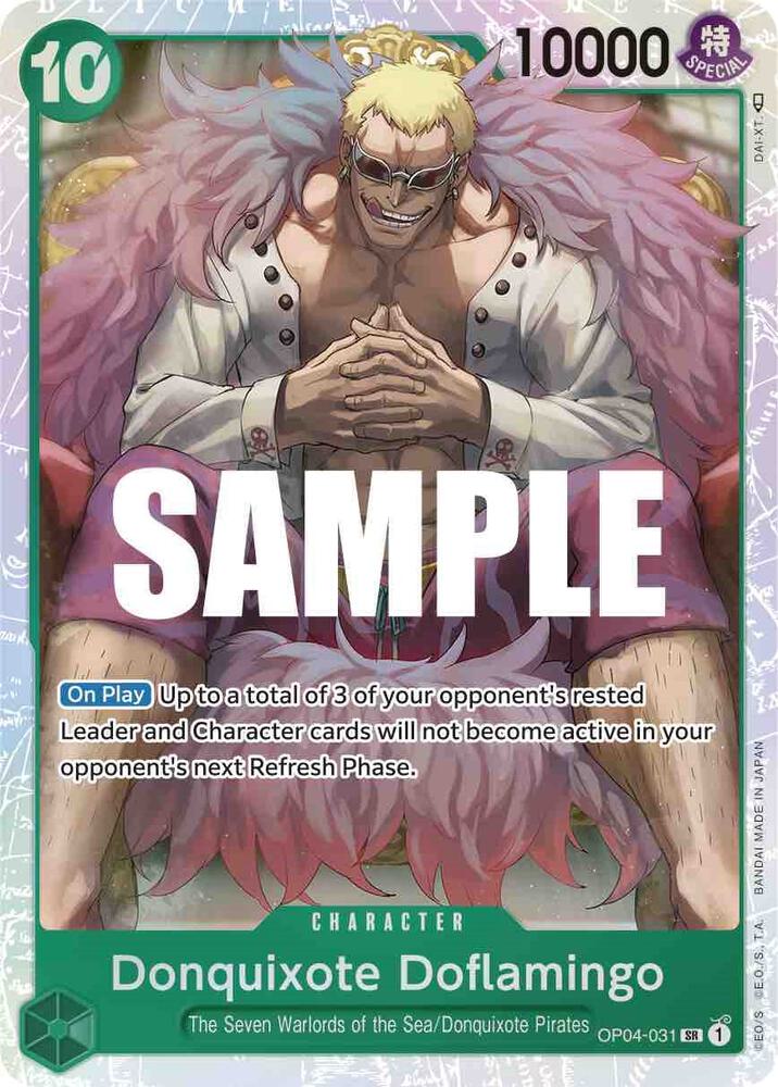 Donquixote Doflamingo / Super Rare / OP04