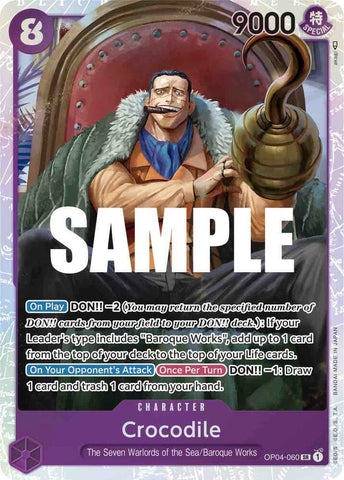 Crocodile (060) / Super Rare / OP04