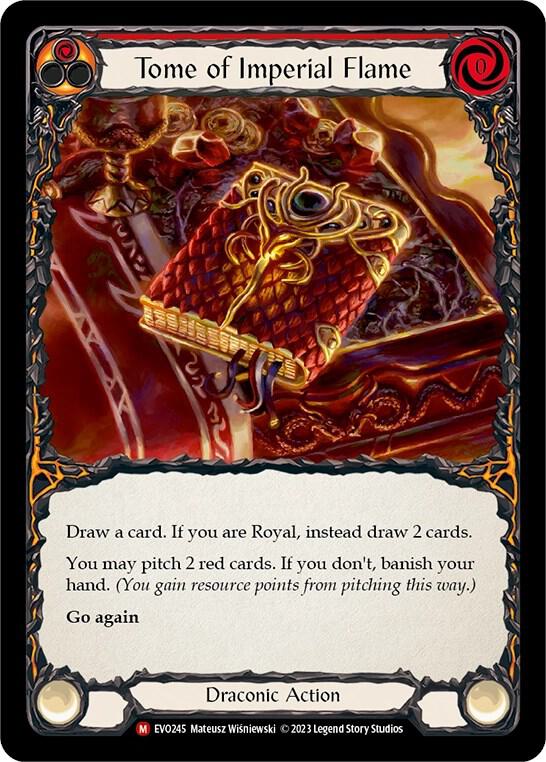 Tome of Imperial Flame (RED) / Majestic / EVO (FOIL)