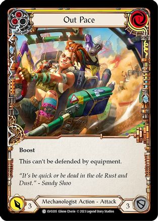 Out Pace (Yellow) (EVO205) - Bright Lights