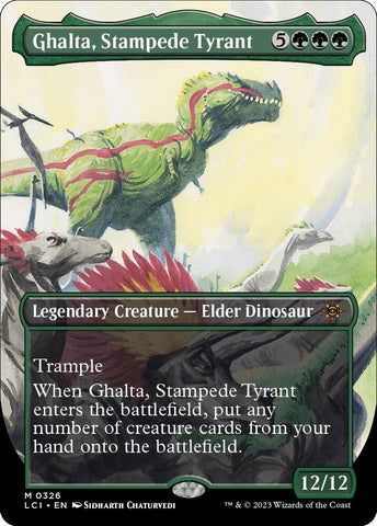 Ghalta, Stampede Tyrant (Borderless) / M / LCI