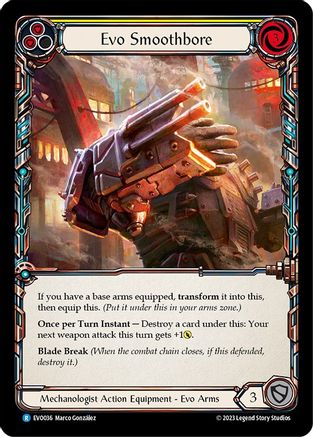 Evo Smoothbore (EVO036) - Bright Lights Cold Foil