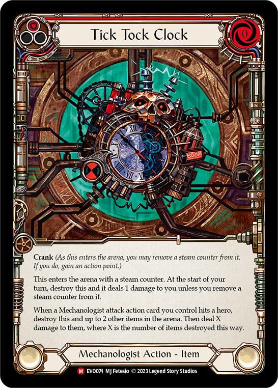 Tick Tock Clock (RED) / Majestic / EVO (FOIL)