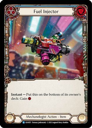 Fuel Injector (EVO075) - Bright Lights Rainbow Foil