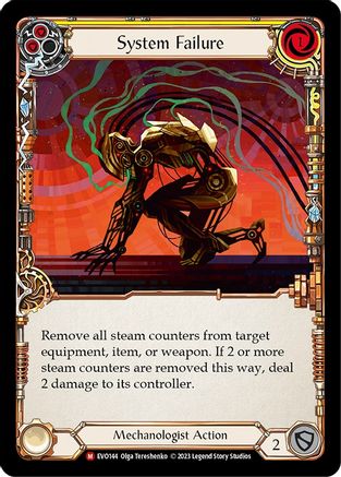 System Failure (EVO144) - Bright Lights Rainbow Foil