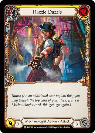 Razzle Dazzle (Yellow) (EVO166) - Bright Lights