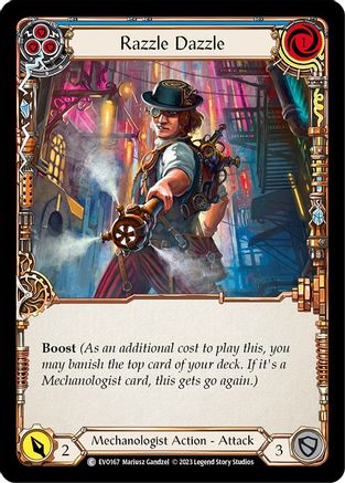 Razzle Dazzle (Blue) (EVO167) - Bright Lights