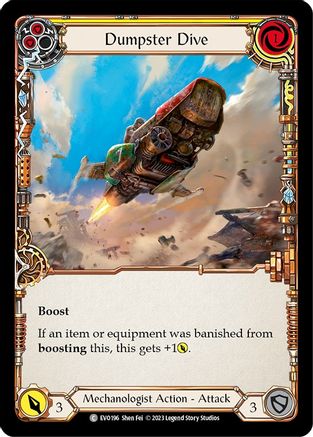 Dumpster Dive (Yellow) (EVO196) - Bright Lights Rainbow Foil