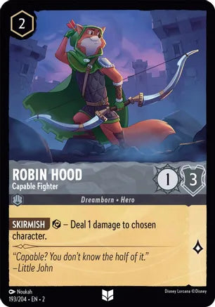 Robin Hood - Capable Fighter / Uncommon / LOR2