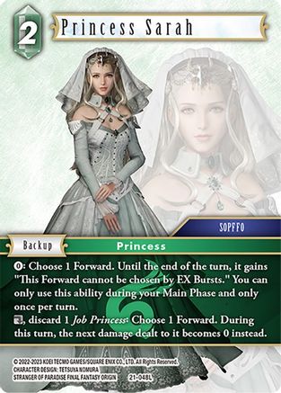 Princess Sarah (21-048L) - Beyond Destiny Foil