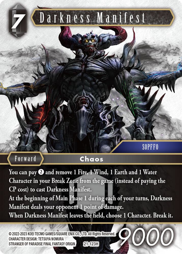 Darkness Manifest / Hero / Beyond Destiny XXI (FOIL)