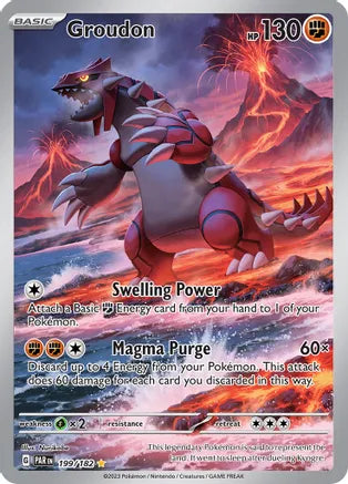 Groudon - 199/182 / Illustration Rare / PAR