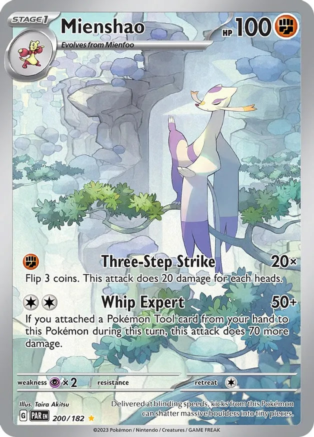 Mienshao - 200/182 / Illustration Rare / PAR