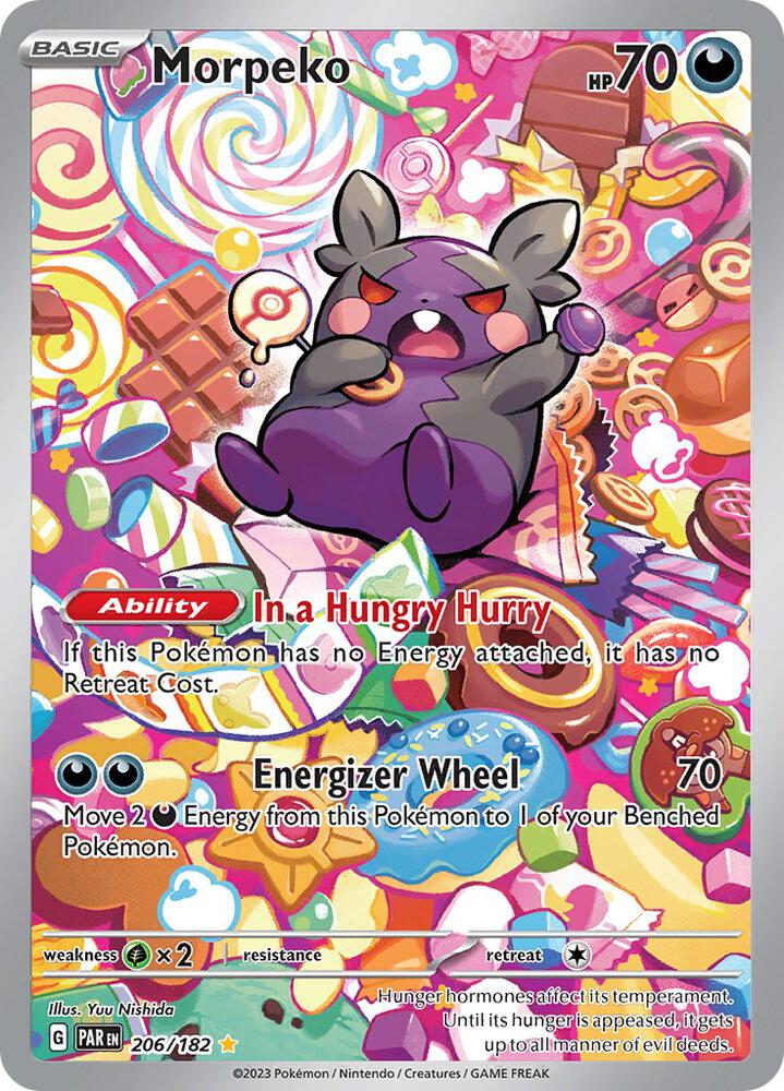 Morpeko - 206/182 / Special Illustration Rare / PAR