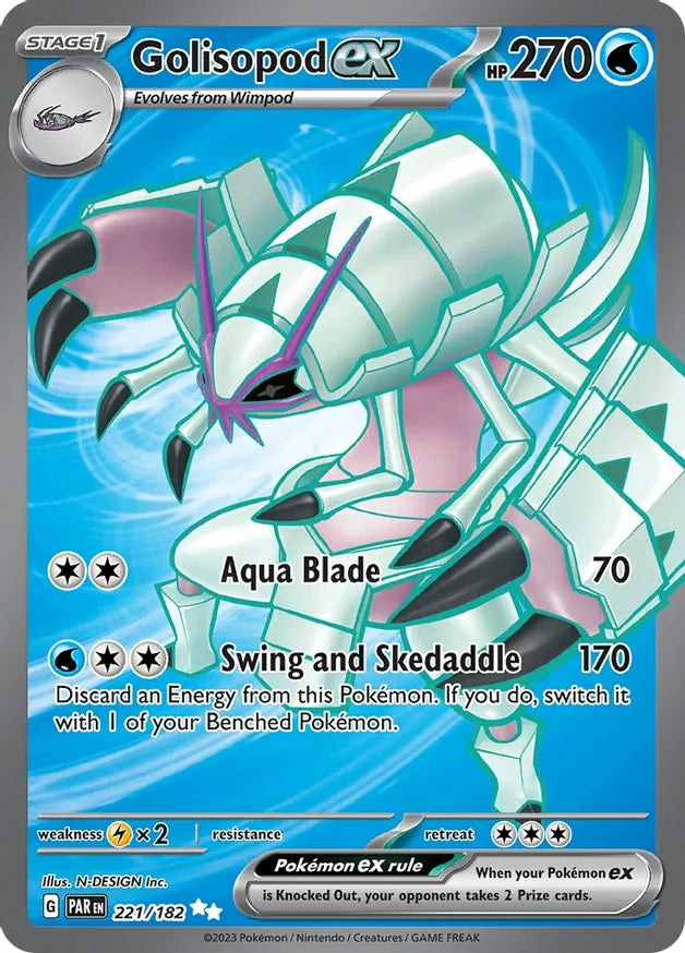 Golisopod ex - 221/182 / Ultra Rare / PAR