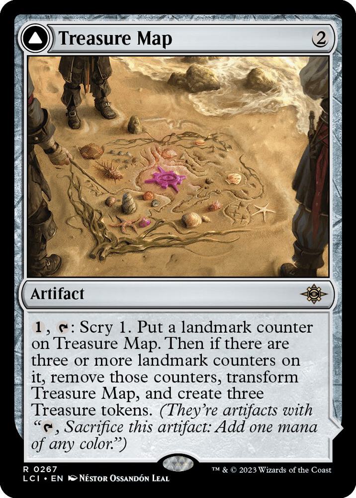 Treasure Map / Rare / LCI (FOIL)