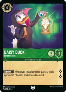 Daisy Duck - Secret Agent / Uncommon / LOR2 (FOIL)