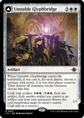 Unstable Glyphbridge / Rare / LCI