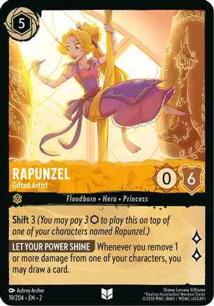 Rapunzel - Gifted Artist / Uncommon / LOR2 (FOIL)