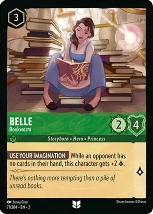 Belle - Bookworm / Uncommon / LOR2 (FOIL)