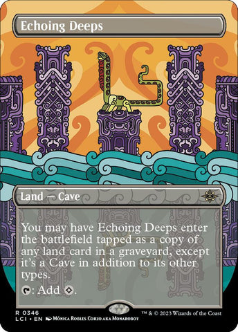 Echoing Deeps (Borderless) / R / LCI (FOIL)
