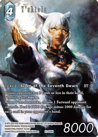 Y'shtola (Full Art) (21-036H) - Beyond Destiny