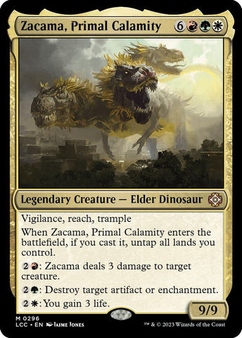 Zacama, Primal Calamity / M / LCC