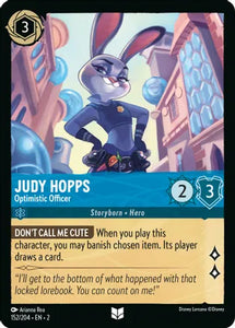 Judy Hopps - Optimistic Officer / Uncommon / LOR2